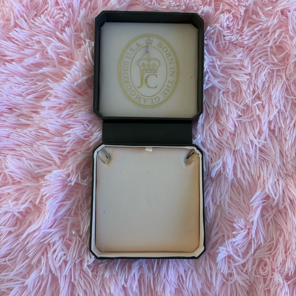 ✨RARE✨ Juicy Couture Rose Gold Puffed Heart Necklace with Original Box 💖 - Picture 7 of 10